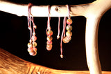 Watermelon Tourmaline beads bracelet
