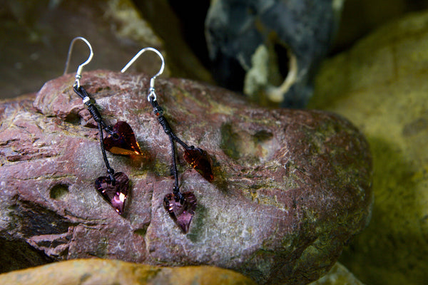 Double Hearts Earrings