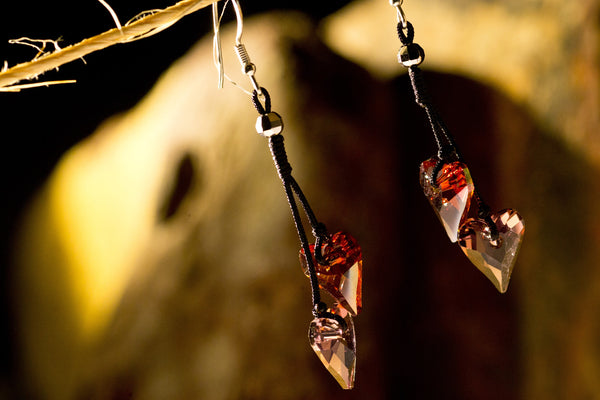 Double Hearts Earrings