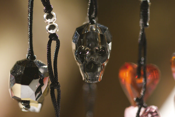Crystal Skull earrings
