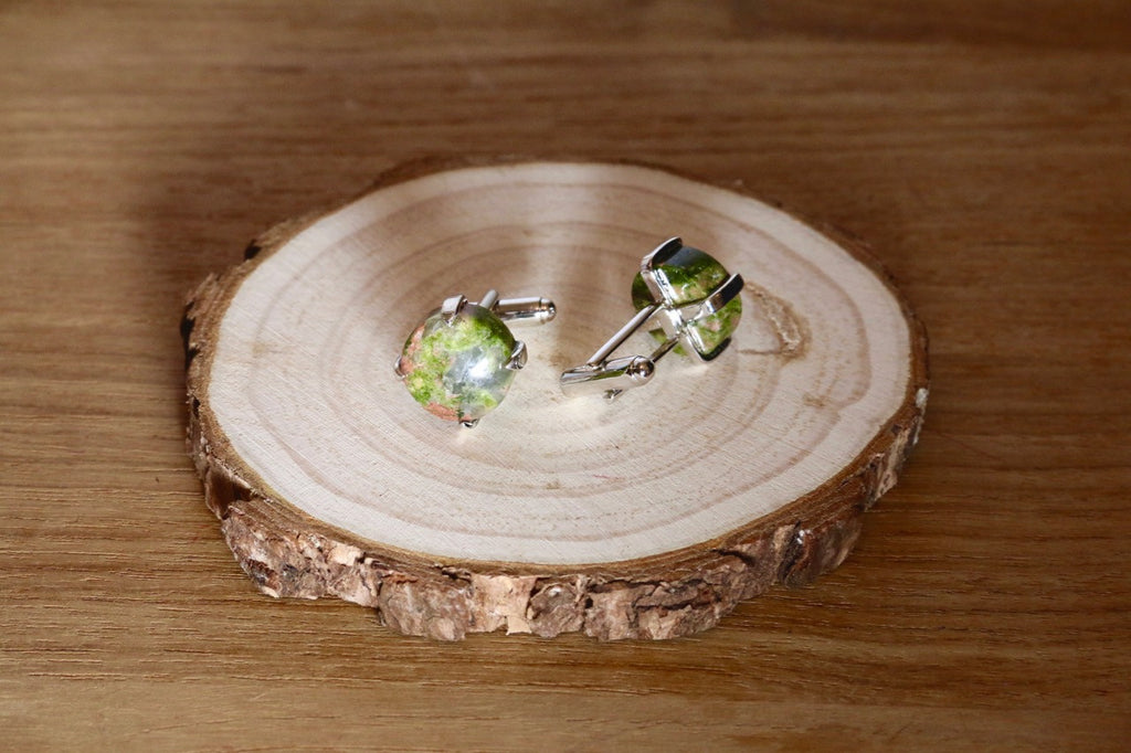 Tourmaline cufflinks