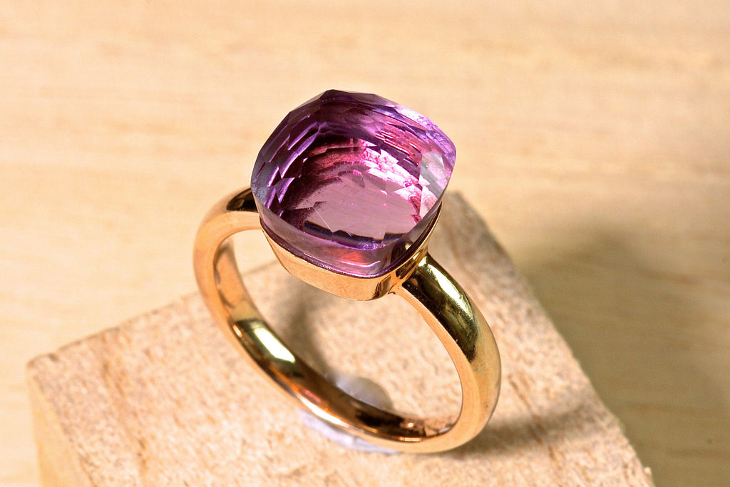 Anastasia ring - Amethyst