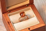 Anastasia ring - Yellow Quartz