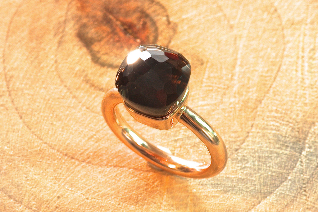 Anastasia ring - Smoky Quartz