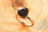 Anastasia ring - Smoky Quartz