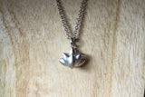 Lotus Leaf Necklace single strand